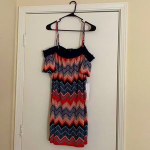 Three Pink Hearts Dress - XXL